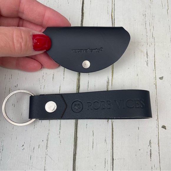 Vacavaliente Robb Vices Singapur U Exclusive Leather Briefcase - Picture 4 of 16